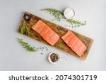 Fresh Raw Norwegian Salmon...