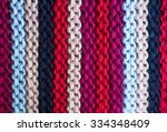 Colorful Knitted Background...