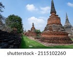 Small photo of Wat Phra Si Sanphet (Temple of the Holy, Splendid Omniscient) was the holiest temple on the site of the old Royal Palace in Thailand's ancient capital of Ayutthaya