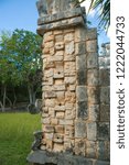 Small photo of Mexico, Yucatan - February 17, 2018: Chichen Itza, Yucatan. High priest grave, pyramid and monument