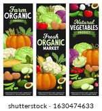 vegetables and farm veggies ... | Shutterstock .eps vector #1630474633