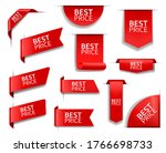 best price red vector banners... | Shutterstock .eps vector #1766698733
