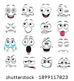 face expression isolated vector ... | Shutterstock .eps vector #1899117823