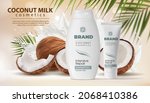 Coconut Milk Cosmetics Promo...