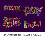 fiesta party. mexican  spanish... | Shutterstock .eps vector #2135672123