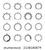 volume round knob switches and... | Shutterstock .eps vector #2138180879