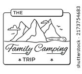 family camping trip label... | Shutterstock .eps vector #2173754683