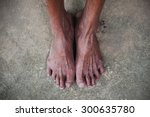 The Feet Of A Old Man
