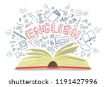 English. Open Book With...