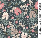 Floral Seamless Pattern  Ditsy...