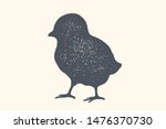 Chick  Poultry. Vintage Logo ...
