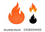 fire  flame. red flame in... | Shutterstock .eps vector #1928354420