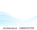 blue wave curve abstract... | Shutterstock .eps vector #1086923750