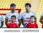 Small photo of Monte-Carlo, Monaco, Louis ll Stadium, 23.May.2023: Charles Leclerc during charity footbal match at Louis ll Stadium