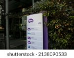 Small photo of Taipei, Taiwan - 19 Mar 2022: company headquarter of BenQ, a Taiwanese multinational company that sells technology products, TFT LCD monitors, digital projectors, digital cameras, and mobile computing