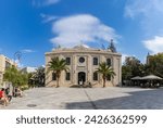 Small photo of Heraklion, Crete, Greece - October 2nd, 2023: A picture of the Church of Agios Titos.