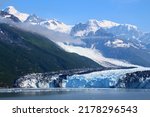 Small photo of Harvard Glacier is a large tidewater glacier in the Alaska's Prince William Sound