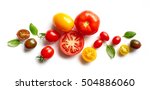 Various Colorful Tomatoes And...