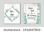 wedding invitation design... | Shutterstock .eps vector #1916047843
