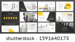 presentation template design.... | Shutterstock .eps vector #1591640173