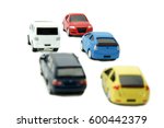 car accident concept image with ... | Shutterstock . vector #600442379