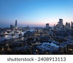 Small photo of London, UK, 7th June 2023 Aerial photos ST Katharine's Marine