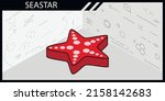seastar isometric design icon.... | Shutterstock .eps vector #2158142683
