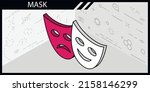 mask isometric design icon.... | Shutterstock .eps vector #2158146299