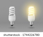 isolated energy saving light... | Shutterstock .eps vector #1744226780