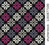 ethnic boho seamless pattern.... | Shutterstock .eps vector #1283877100