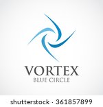Vortex Of Blue Cycle Curve...