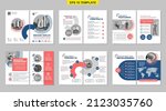 brochure creative design.... | Shutterstock .eps vector #2123035760