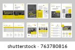 brochure creative design.... | Shutterstock .eps vector #763780816
