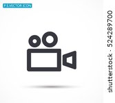 camera . vector icon | Shutterstock .eps vector #524289700