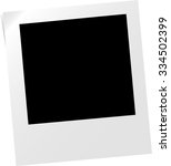photo frame with shadow vector | Shutterstock .eps vector #334502399