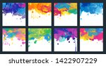 large bundle set of bright... | Shutterstock .eps vector #1422907229
