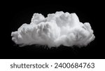 Single cloud in air  isolated...