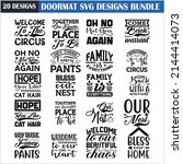 doormat quotes svg design... | Shutterstock .eps vector #2144414073