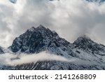 Scenery of Bipenggou Snow Mountain in Aba Prefecture, Sichuan
