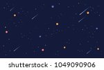 star universe background... | Shutterstock .eps vector #1049090906