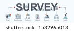 survey banner web icon for... | Shutterstock .eps vector #1532965013