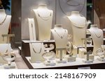 Jewelry Shop Display Case With...