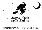 buona festa della befana with... | Shutterstock .eps vector #1919680253