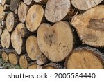 Background From Logs Stacked On ...
