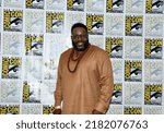 Small photo of San Diego CA US July 23, 2022: Chad L. Coleman arrival at the Disney photocall for ‘The Orville’ at the Hilton Bayfront at San Diego International Comic-Con day 3 held on July 23, 2022.