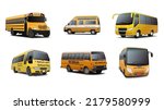 A Collection Of Yellow School...