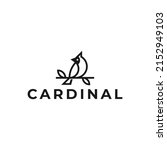  Cardinal Bird Logo Template...