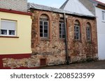 Small photo of Kirrweiler, Germany - November 27, 2019: Old German village synagogue in Kirrweiler in Rhineland-Palatinate, profaned in the year 1917