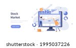 characters analyzing stock... | Shutterstock .eps vector #1995037226