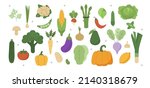  vegetables illustration set.... | Shutterstock .eps vector #2140318679